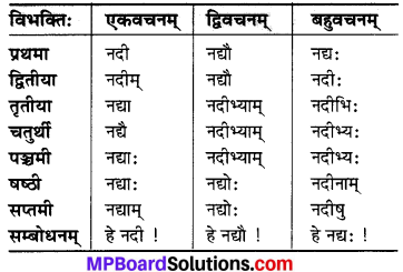 MP Board Class 6th Sanskrit व्याकरण-खण्डः 6