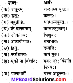 Mp Board Class 8 Sanskrit Chapter 16