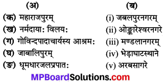 MP Board Class 8th Sanskrit Solutions Chapter 21 नर्मदा 1