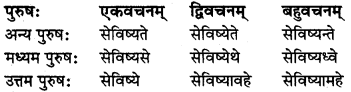 MP Board Class 8th Sanskrit व्याकरण-खण्डः 45