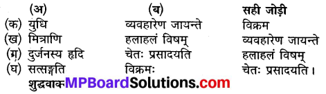 MP Board Class 9th Sanskrit Solutions Chapter 10 नीतिश्लोका img-1