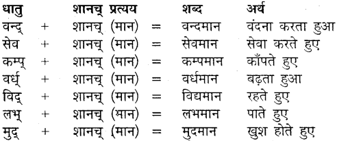 MP Board Class 9th Sanskrit व्याकरण कृदन्त, तद्धित और स्त्री प्रत्यय img-11