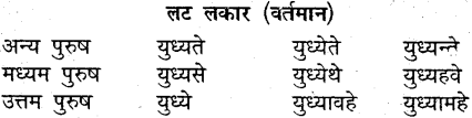 MP Board Class 9th Sanskrit व्याकरण धातु और क्रिया img-27