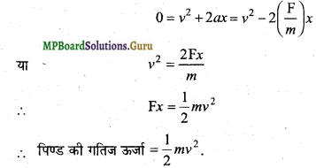 MP Board Class 11th Physics Important Questions Chapter 6 कार्य, ऊर्जा और शक्ति 4