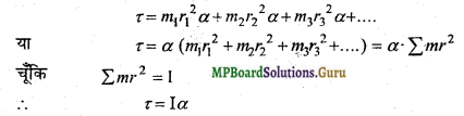 MP Board Class 11th Physics Important Questions Chapter 7 कणों के निकाय तथा घूर्णी गति 6