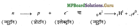 MP Board Class 12th Physics Important Questions Chapter 13 नाभिक 1