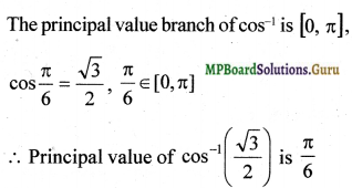 MP Board Class 12th Maths Solutions Chapter 2 Inverse Trigonometric Functions Ex 2.1 2