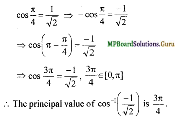 MP Board Class 12th Maths Solutions Chapter 2 Inverse Trigonometric Functions Ex 2.1 8