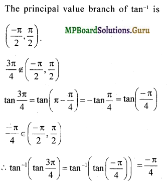 MP Board Class 12th Maths Solutions Chapter 2 Inverse Trigonometric Functions Ex 2.2 14