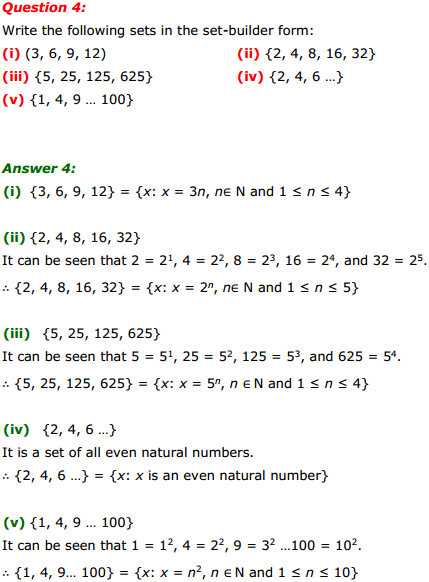 MP Board Class 11th Maths Solutions Chapter 1 Sets Ex 1.1 5