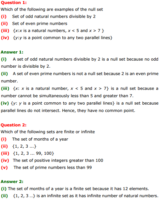 MP Board Class 11th Maths Solutions Chapter 1 Sets Ex 1.2 1