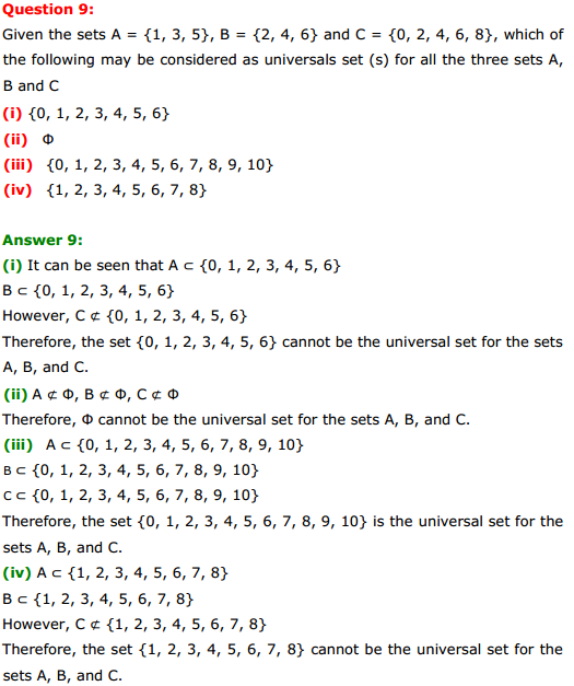 MP Board Class 11th Maths Solutions Chapter 1 Sets Ex 1.3 6