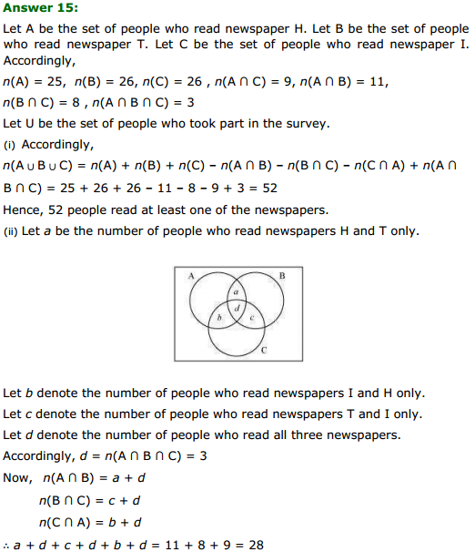 MP Board Class 11th Maths Solutions Chapter 1 Sets Miscellaneous Exercise 12