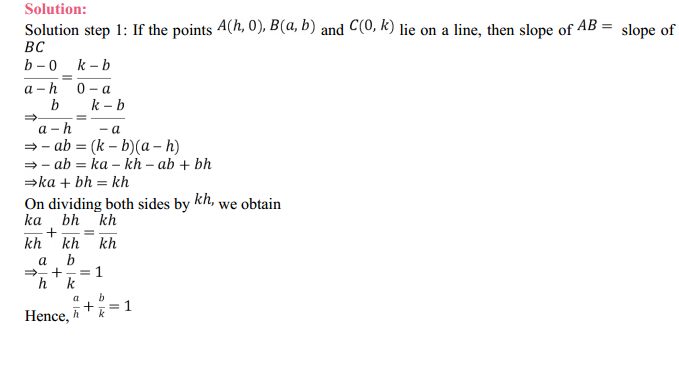 MP Board Class 11th Maths Solutions Chapter 10 Straight Lines 10.1 13