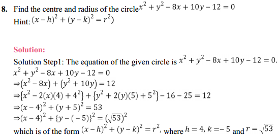 MP Board Class 11th Maths Solutions Chapter 11 Conic Sections Ex 11.1 4