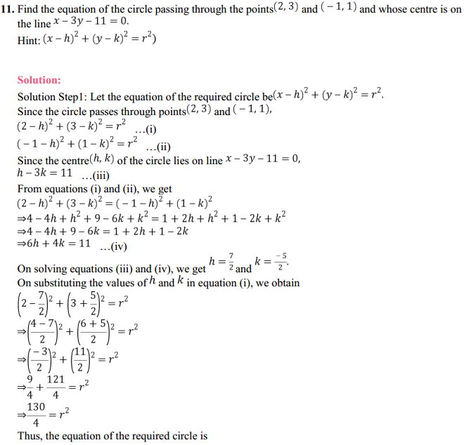 MP Board Class 11th Maths Solutions Chapter 11 Conic Sections Ex 11.1 8