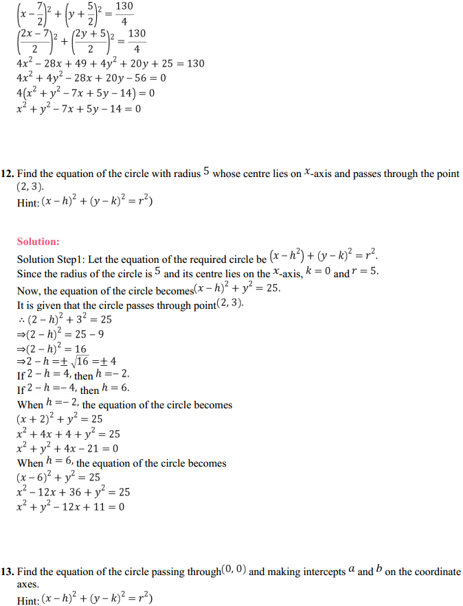 MP Board Class 11th Maths Solutions Chapter 11 Conic Sections Ex 11.1 9