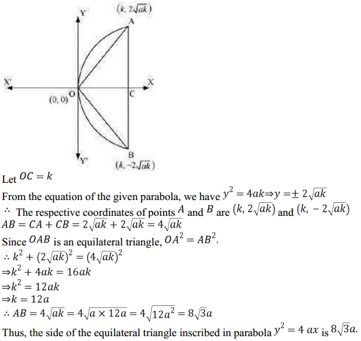 MP Board Class 11th Maths Solutions Chapter 11 Conic Sections Miscellaneous Exercise 10