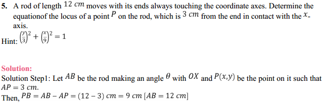 MP Board Class 11th Maths Solutions Chapter 11 Conic Sections Miscellaneous Exercise 5
