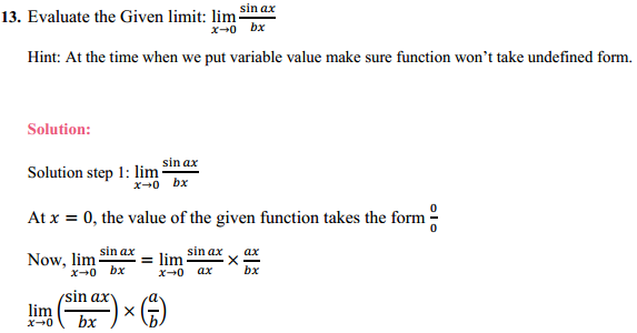 MP Board Class 11th Maths Solutions Chapter 13 Limits and Derivatives Ex 13.1 9
