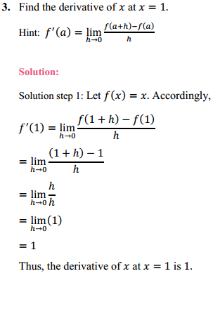 MP Board Class 11th Maths Solutions Chapter 13 Limits and Derivatives Ex 13.2 2