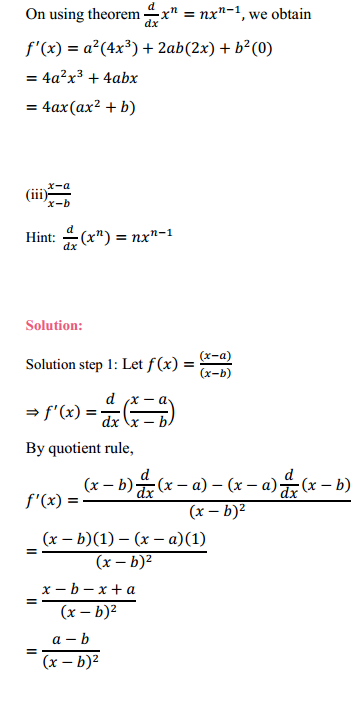 MP Board Class 11th Maths Solutions Chapter 13 Limits and Derivatives Ex 13.2 9