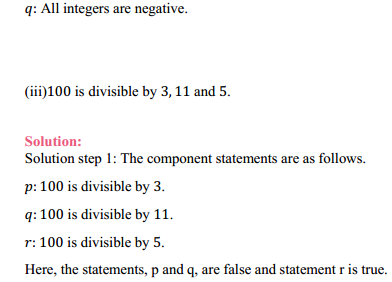 MP Board Class 11th Maths Solutions Chapter 14 Mathematical Reasoning Ex 14.2 3