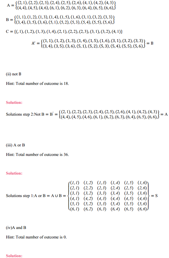 MP Board Class 11th Maths Solutions Chapter 16 Probability Ex 16.2 9