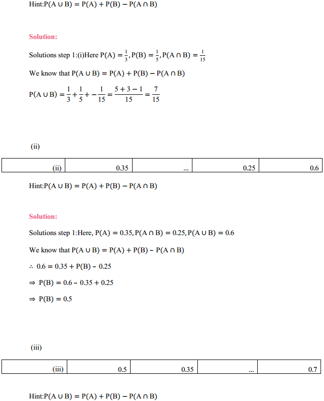 MP Board Class 11th Maths Solutions Chapter 16 Probability Ex 16.3 20