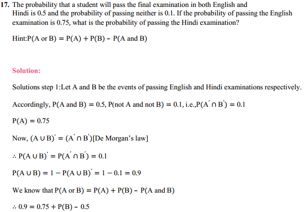MP Board Class 11th Maths Solutions Chapter 16 Probability Ex 16.3 27