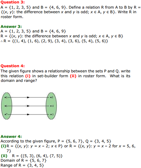 MP Board Class 11th Maths Solutions Chapter 2 Relations and Functions Ex 2.2 2
