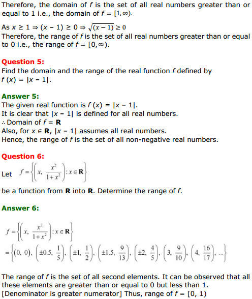 MP Board Class 11th Maths Solutions Chapter 2 Relations and Functions Miscellaneous Exercise 3