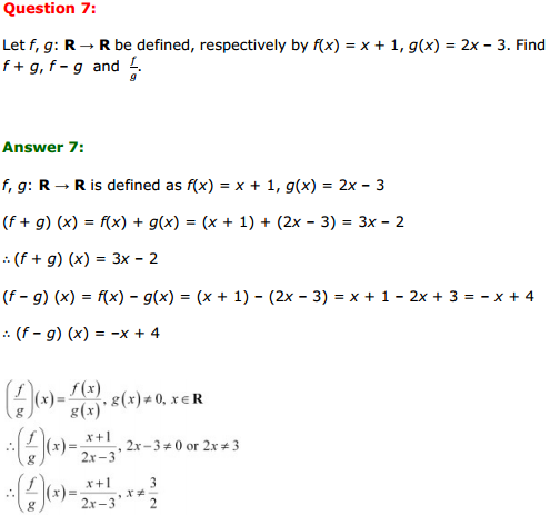 MP Board Class 11th Maths Solutions Chapter 2 Relations and Functions Miscellaneous Exercise 4