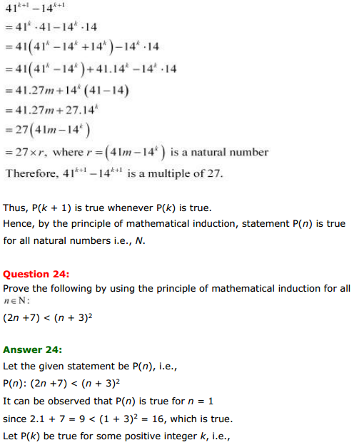 MP Board Class 11th Maths Solutions Chapter 4 Principle of Mathematical Induction Ex 4.1 40