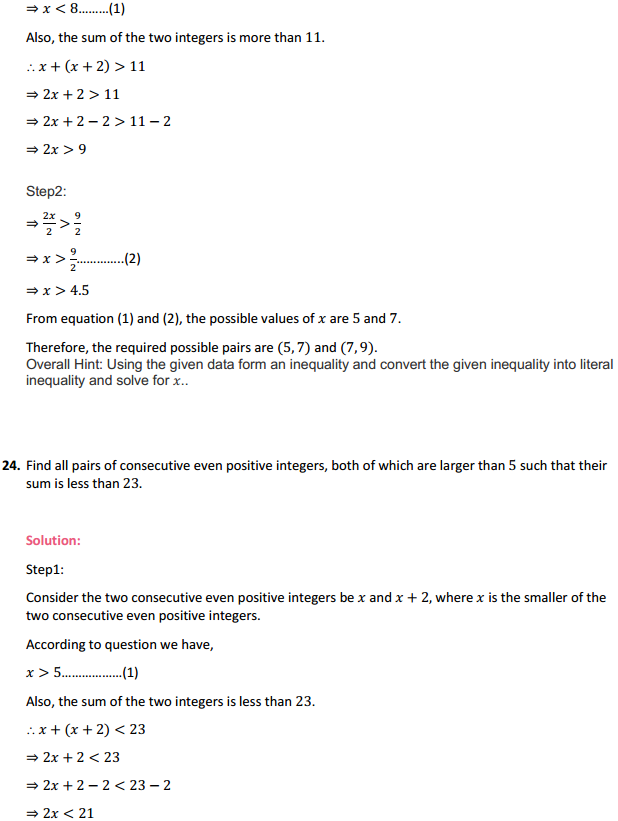 MP Board Class 11th Maths Solutions Chapter 6 Linear Inequalities Ex 6.1 17