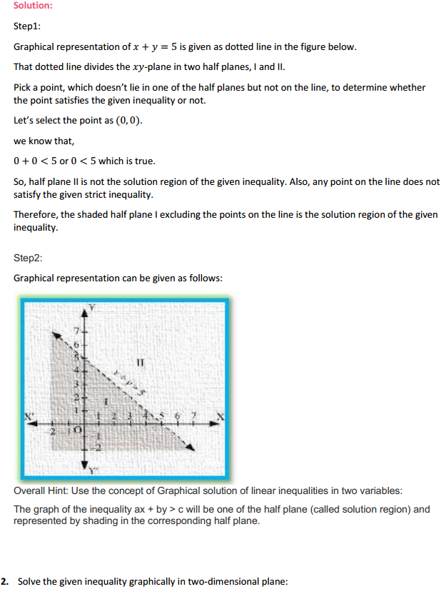 MP Board Class 11th Maths Solutions Chapter 6 Linear Inequalities Ex 6.2 2