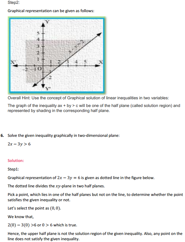 MP Board Class 11th Maths Solutions Chapter 6 Linear Inequalities Ex 6.2 7