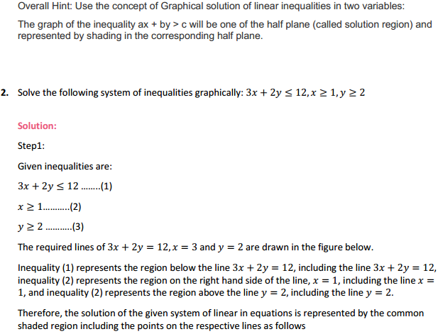MP Board Class 11th Maths Solutions Chapter 6 Linear Inequalities Ex 6.3 2