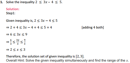 MP Board Class 11th Maths Solutions Chapter 6 Linear Inequalities Miscellaneous Exercise 1