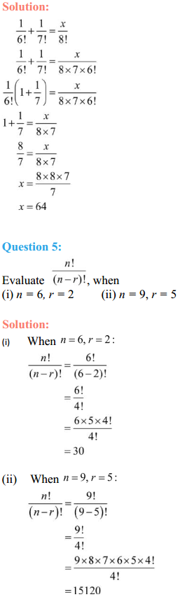 MP Board Class 11th Maths Solutions Chapter 7 Permutations and Combinations Ex 7.2 2