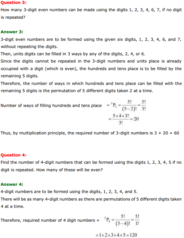 MP Board Class 11th Maths Solutions Chapter 7 Permutations and Combinations Ex 7.3 2