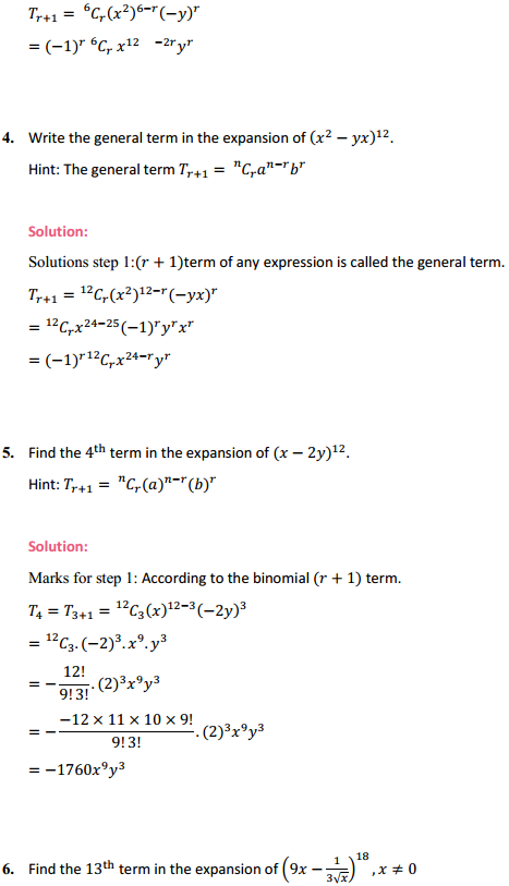 MP Board Class 11th Maths Solutions Chapter 8 Binomial Theorem Ex 8.2 3