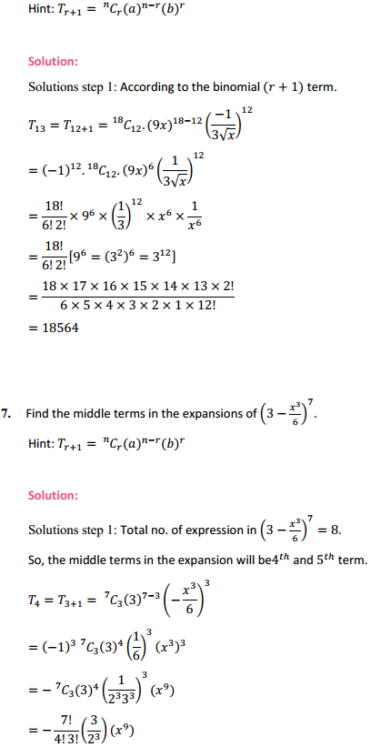 MP Board Class 11th Maths Solutions Chapter 8 Binomial Theorem Ex 8.2 4
