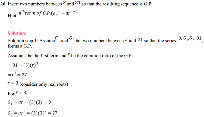 MP Board Class 11th Maths Solutions Chapter 9 Sequences and Series Ex 9.3 32