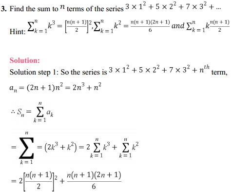 MP Board Class 11th Maths Solutions Chapter 9 Sequences and Series Ex 9.4 3