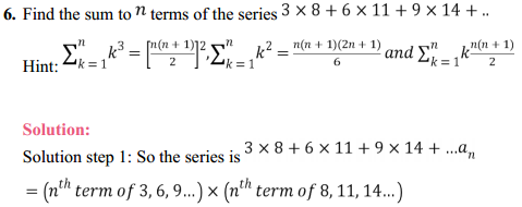 MP Board Class 11th Maths Solutions Chapter 9 Sequences and Series Ex 9.4 6
