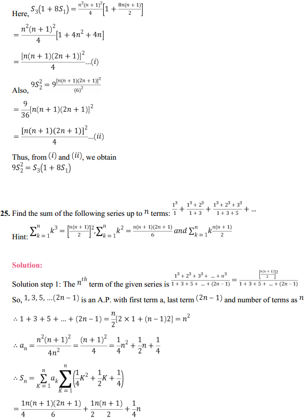 MP Board Class 11th Maths Solutions Chapter 9 Sequences and Series Miscellaneous Exercise 37