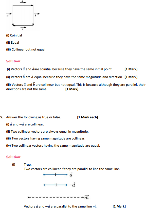 MP Board Class 12th Maths Solutions Chapter 10 Vector Algebra Ex 10.1 3