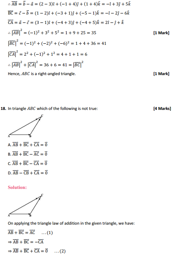 MP Board Class 12th Maths Solutions Chapter 10 Vector Algebra Ex 10.2 8