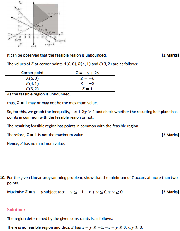 MP Board Class 12th Maths Solutions Chapter 12 Linear Programming Ex 12.1 9